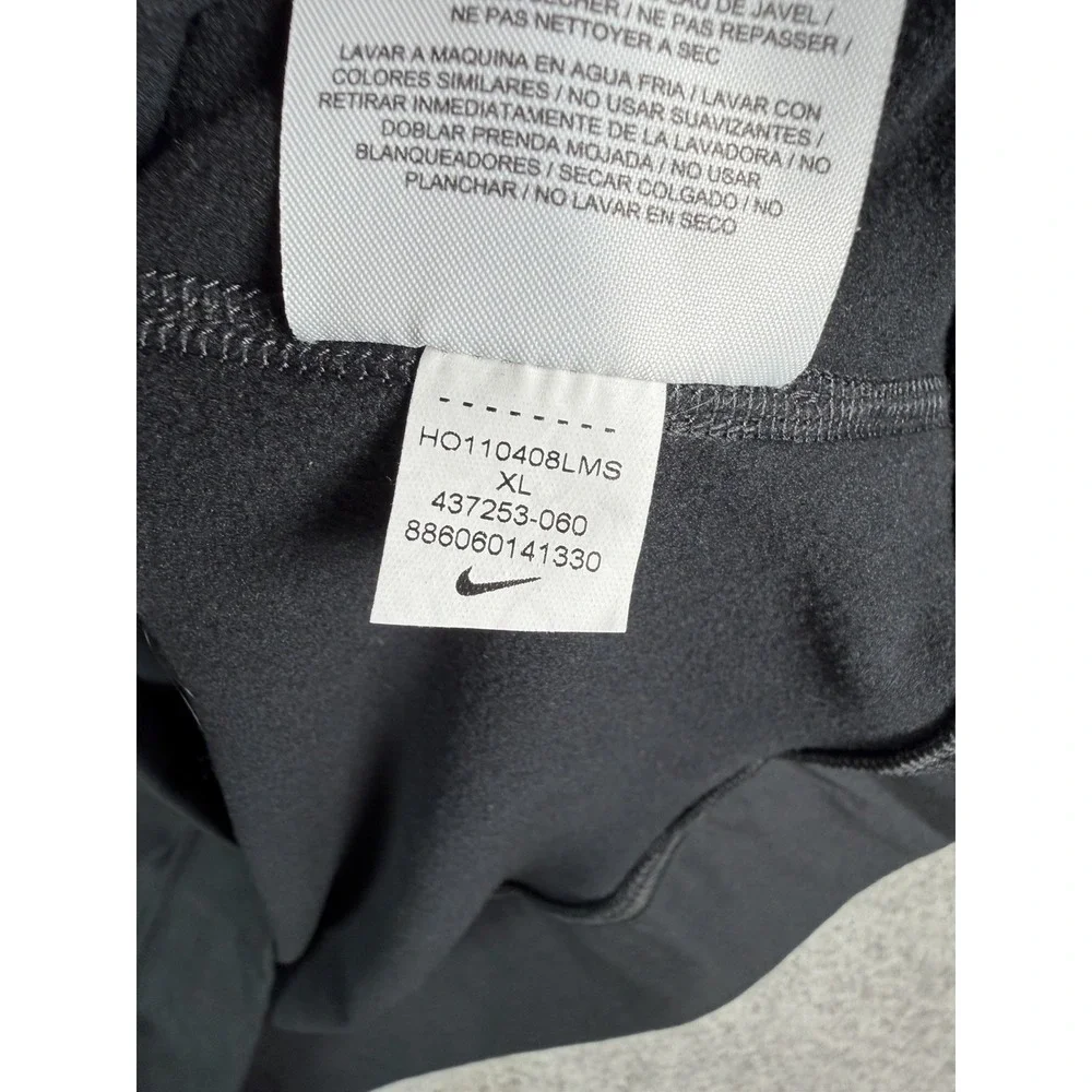 Jordan Jumpman Quarter Zip Black Performance Stretch DriFit Pullover Mens XL